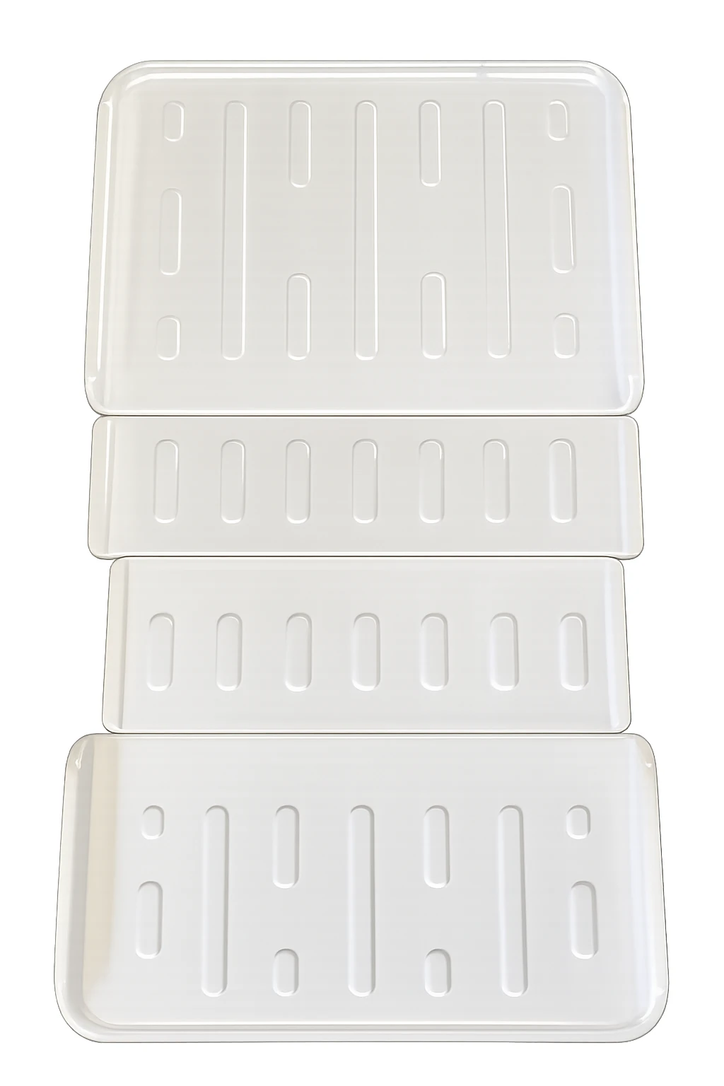 Leito de maca hospitalar em vacuum forming